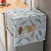 Cubierta antipolvo multifuncional para refrigerador sala de estar hogar impermeable aceite bolsa de almacenamiento paño para polvo cubierta superior de tela para refrigerador mayoreo
