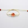 Pulsera de flor real para chica planta de vidrio pulsera de flor seca pulsera estrellada estudiante encaje flor joyería simple hecha a mano