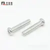Tornillos Giorgis Hongli de Cabeza Cruz Redonda Rosca Maquina M3m4m5m6m8 Zinc Blanco