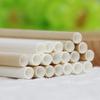 Pajita de papel fino biodegradable blanco para bar de fiesta de 6 mm de grado alimenticio embalaje individual pajita de papel Kraft para leche de soya fabricantes