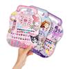 Pegatinas para Uñas Infantiles Niñas Pegatinas para Uñas de Bebé Dibujos Animados Lindas Hielo Sofía Princesa Juguetes Pegatinas para Uñas