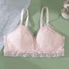 Nueva Ropa Interior Fina de Encaje sin Aros para Mujer, Sujetador Push-Up Ajustable Hermoso en la Espalda, Al por Mayor en Stock