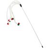 Divertido Palo para Gato Pluma Campana Palo de Hada Varilla Larga Juguete Divertido para Gato Amor de Gato Suministros para Gato Alambre de Acero Pluma 6