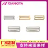 Hebilla de nueve palabras 9 botones hebilla metálica ajustable accesorios fábrica de origen hebilla japonesa aleación de zinc ropa interior botones traseros para ropa