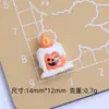 Mini Lindo Dibujo Animado de Halloween Accesorios para Joyería DIY Pegamento Cremoso Resina Accesorios Pequeños Pasador Material para Uñas Paquete