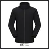 Cortavientos de cuello alto ropa de trabajo personalizada súper suave engrosada chaqueta integrada ropa cultural ropa publicitaria estampado de logo empresa