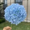 216 Piezas de Hermosas Hortensias Artificiales Grandes Decoración de Boda para el Hogar Flores Artificiales al por Mayor
