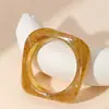 Pulseras de Resina Geométricas Irregulares Transfronterizas Europeas y Americanas, Pulseras de Personalidad Exageradas a la Moda, Joyería de Lujo Ligero de Gama Alta al por Mayor