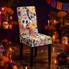 Funda para silla de comedor edición limitada Día de Muertos 2026, nueva funda completa decoración de ambiente de calavera con sombrero mexicano funda de silla a prueba de polvo