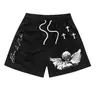 Comercio Electrónico Transfronterizo Suministro Pantalones Cortos para Hombre Patrón de Ojos Impresión 3D Pantalones de Playa de Verano Pantalones Casuales Dropshipping