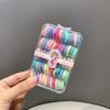 Bandas elásticas para niños de alta elasticidad no dañan el cabello anillo para toalla de pelo pequeño para jalar jalar cuerda para el cabello linda anillo para el cabello de pulgar cuerda para el cabello