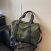 Bolsa de viagem transfronteiriça de grande capacidade, bolsa de bagagem, separação seca e úmida, esportes, fitness, ombro, lazer, pendilha, bolsa de embarque portátil