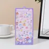 Adesivos Relevo em Resina Sólida para Crianças, Adesivos Divertidos de Bolha de Cristal, Adesivos Decorativos Fofos de Desenho Animado 3D, Venda por Atacado de Presentes