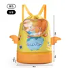 Nueva Bolsa de Natación para Niños 2025 con Separación Húmedo y Seco, Compartimento para Zapatos, Bolsa para Guardar Traje de Baño, Bolsa de Viaje, Bolsa de Playa, Mochila