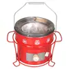 Novo suporte para fogão a carvão diâmetro 20cm fogão a carvão isolamento térmico anti-queimadura suporte de ferro aço inoxidável cozimento de chá suporte para panela quente