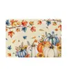 Jit Mantel Individual de Estilo Occidental con Logo Personalizado Transfronterizo, Manteles Decorativos de Mesa de Lino con Estampado Navideño Personalizado, Manteles Individuales Resistentes al Calor