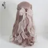 Grampo de Cabelo com Laço de Fio Doce Estilo Japonês Super Fada Clipe de Cabeça Branco Acessórios de Cabelo Estilo Mori Elegante Clipe Lateral Acessório de Cabeça