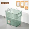Cesta de Armazenamento Antibacteriana para Geladeira BNBS Caixa de Armazenamento de Alimentos de PP de Grau Alimentício Caixa Organizadora para Porta Lateral de Geladeira