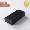 Caja de reloj negra al por mayor de fábrica con tapa cielo y tierra, caja de reloj de almacenamiento rectangular cuadrada