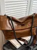 Bolso Retro Transfronterizo para Mujer de Gran Capacidad 2025 Nuevo Otoño e Invierno Versátil Bolso Cruzado Casual para Hombro Bolso de Mano para Viajes