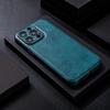 Adequado para Capa Protetora de Celular Apple 18Promax 14 Cor Sólida iPhone 17 High-End 16 Anti-Queda 15 Capa de Couro Masculina