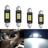 Luz de teto LED para carro luz de ponta dupla 3030 6SMD destaque de corrente constante canbus decodificação luz de leitura luz da placa de licença