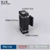 Luminária de Parede Externa, Kit Plástico Dupla Cabeça à Prova d'Água para Porta da Frente, Varanda, Terraço, Pátio, Luz de Parede Externa para Pendurar