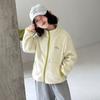 Chaqueta de Otoño para Niñas 2026 Nuevo Modelo Ropa de Otoño para Niños Antiestática 300g Polar de Doble Cara Ropa de Abrigo Cálida para Uso Interior y Exterior