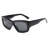 Gafas de sol retro de montura grande, cuadradas, poligonales y cóncavas (2024). Nuevas gafas de sol delgadas. Gafas de sol de Internet Celebrant para mujer.