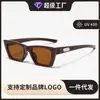Óculos de Sol Estilo Coreano Cat-Eye para Mulheres, Óculos de Sol Quadrados de Celebridade da Internet, Armações de Óculos de Sol de Moda High-End para Uso Externo Cross-Border, Comércio Exterior