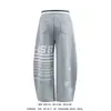 Calça Jeans Casual Estilo Retrô Americano Estampada com Letras e Estrelas Cintura Dupla Unissex Solta Perna Larga Longa Street Dance Tendência