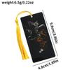 Marcapáginas de Wukong con diseño de mito negro, colgante de acrílico que rodea el juego, marcador de lectura de viaje al oeste, color de alta calidad, regalo para estudiantes