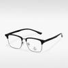 H6617 montura para cejas de negocios para hombre que combina con todo se puede equipar con gafas cuadradas sencillas cómodas para miopía y anti luz azul