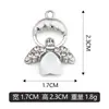Blanco K Corazón Alas Ángel Lote Mixto Colgante Transfronterizo Encanto Pulsera Collar Accesorios de Joyería DIY Venta Directa de Fábrica
