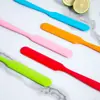 Raspador Largo para Hornear Transfronterizo Todo en Uno Raspador de Silicona de Doble Cara Cuchillo Mezclador de Crema de Mantequilla Raspador Espátula