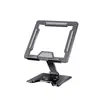 Suporte de Mesa para Laptop e Tablet, Giratório e Dobrável, Suporte Elevado de Liga de Alumínio para Resfriamento, Suporte Giratório para Elevação de Monitor