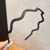 Faixa de cabeça simples feminina antiderrapante para lavar o rosto, acessório de cabelo versátil coreano para maquiagem, acessório de cabelo elegante