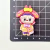 Muñeca de Tarjeta Grande Labubu Pegamento de Crema DIY Accesorios de Resina Funda para Teléfono Móvil Pasador Diadema Llavero Material Venta al por Mayor