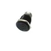 Interruptor de botón con carcasa negra de 19MM 12V5A botón metálico autoblocante con luz LED símbolo de encendido luz