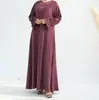 Vestido de manga larga, color liso, manga ancha, talla grande 2025Loriya LR938