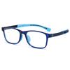 Anti-azul luz óculos armação adolescentes óculos de luz azul telefone móvel computador flat glasses armação 91046