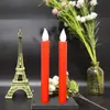 Vela Digital LED Artificial de Haste Longa Balançante Display de Templo para Templo Budista Farol Jantar à Luz de Velas