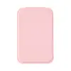 Espejo de Maquillaje Plegable Portátil de PU para Estudiantes Mujeres, Espejo de Retoque de Escritorio para Dormitorio, Diseño Artístico, Mini Espejo Portátil al por Mayor