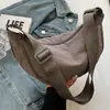Bolsa Cruzada Casual de Otoño Nueva Transfronteriza Gran Capacidad para Viajes Diarios Simple Versátil Forma de Empanada Moda para Mujer