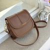 Bolso de hombro texturizado para mujer, bolso bandolera de diseño de nicho, bolso de sillín combinable, novedad de 2022