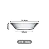 Bol de Arroz Bol de Vidrio Bol de Frutas Bol de Sopa Bol Grande Cuenco Transparente de Vidrio para el Hogar Vajilla Resistente a Altas Temperaturas Bol para Fideos Instantáneos Bol para Ensalada