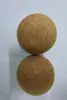 Bola de Amendoim Sólida de Cortiça Bola de Yoga Cortiça de Alta Densidade Exercício Muscular Relaxamento Bola de Fáscia Fabricante Atacado Massagem