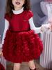 Nuevo Vestido de Princesa para Niñas Falda Tutú Dulce Falda Tutú para Niños Falda de Malla para Bebé Niña Falda de Pastel