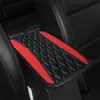 Capa de Console Central de Carro Capa de Apoio de Braço de Couro para Automóvel Tapete Caixa de Armazenamento de Apoio de Braço Neutra Acessórios de Interior de Veículo