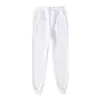2026 Nuevos Pantalones Deportivos de Chándal Ajustados para Hombre para Otoño e Invierno Estilo Europeo y Americano Color Sólido Moda Forro Polar de Lana Pantalones Largos Unisex